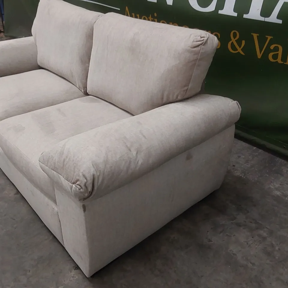 ELIZA FABRIC 2 SEATER SOFA - BEIGE RRP £649