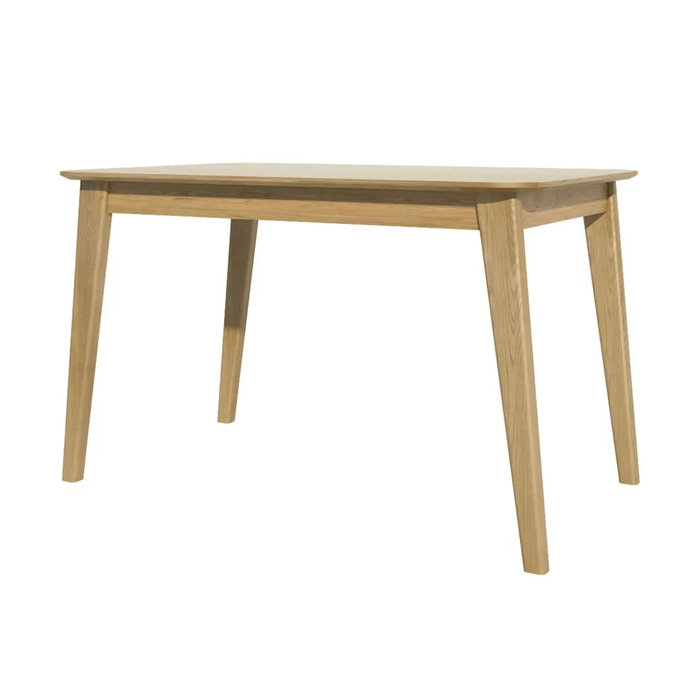 BOXED NORDIC STYLE WOODEN DINING TABLE RECTANGULAR DINING TABLE (2 BOXES)