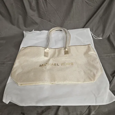 MICHAEL KORS HANDBAG IN GOLD