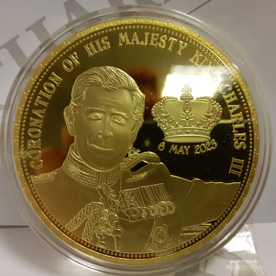 CORONATION OF KING CHARLES III COMMEMORATIVE COIN