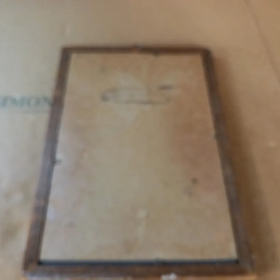 AC DELCO THEMED FRAMED MIRROR