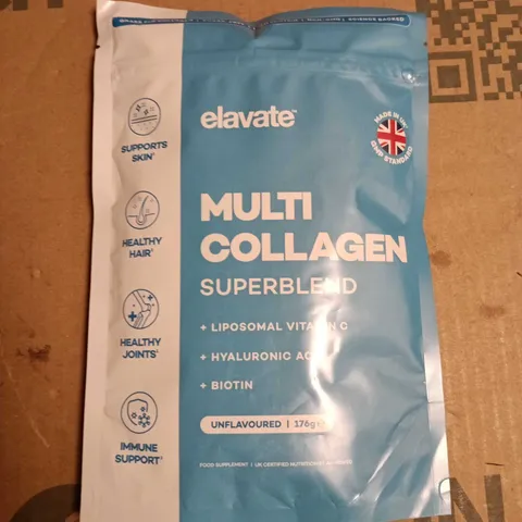 ELAVATE MULTI COLLAGEN SUPERBLEND – UNFLAVOURED, 176 G