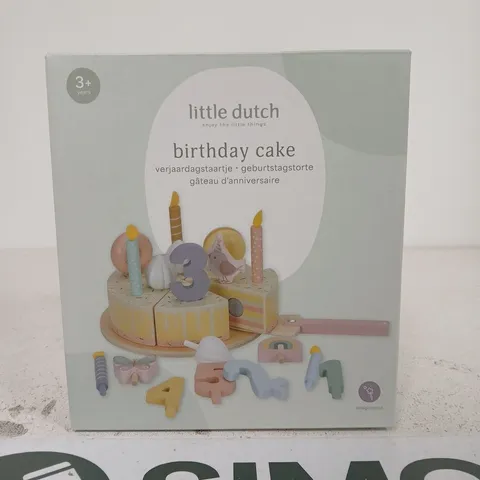 LITTLE DUTCH BIRTHDAY CAKE TOY SET (3+ YEARS)