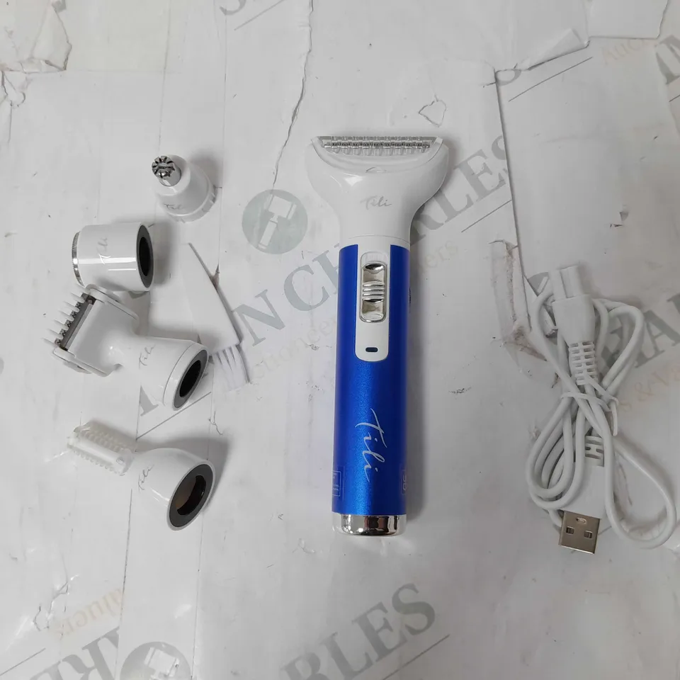 TILI 5-IN-1 MULTI-FUNCTION HAIR REMOVAL KIT - NAVY BLUE 