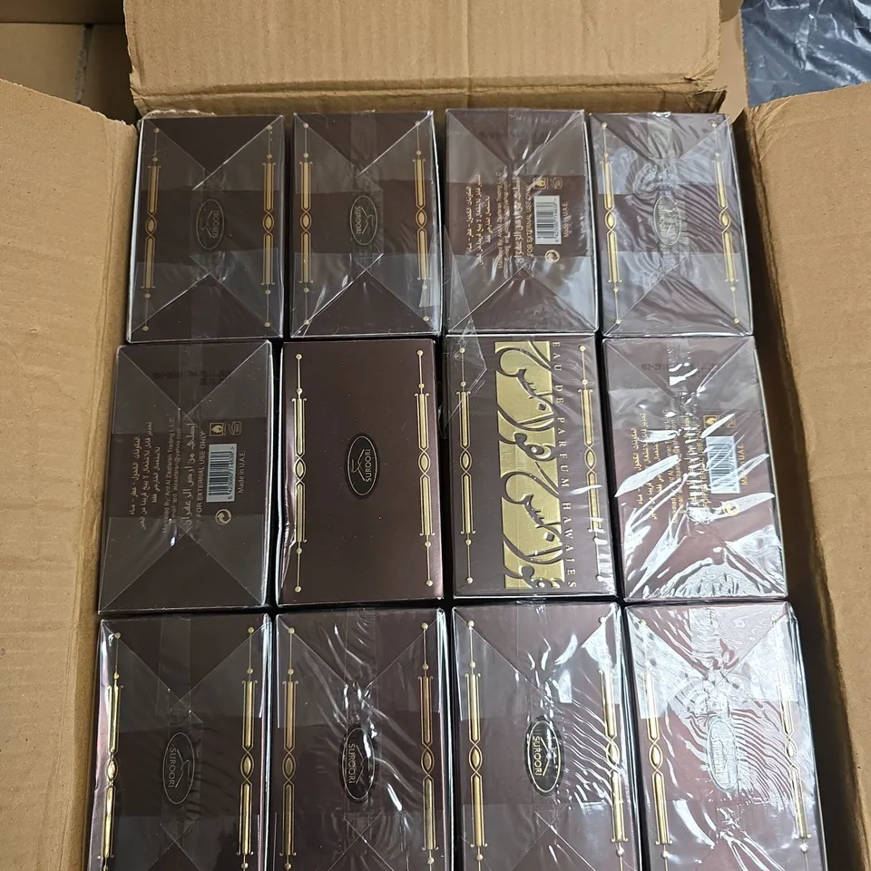 12 X BOXED HAWAJES ATTAR AL OUD EAU DE PARFUM FRAGRENCES  