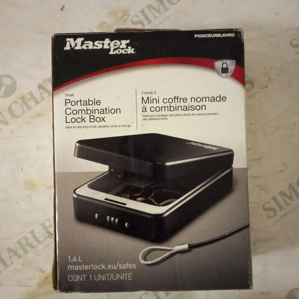MASTER LOCK ML-P005CEURBLKHRO COMPACT SAFE, SMALL