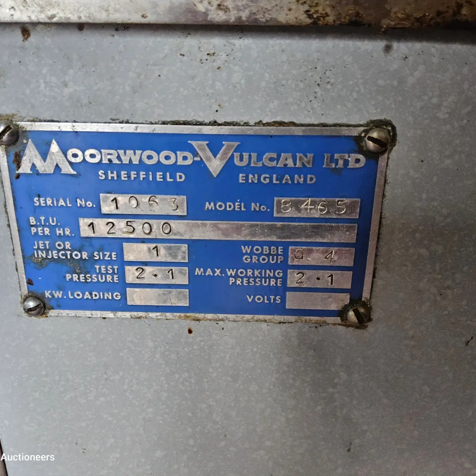 MOORWOOD VULCAN EUK GAS FIRED WARM CUPBOARD