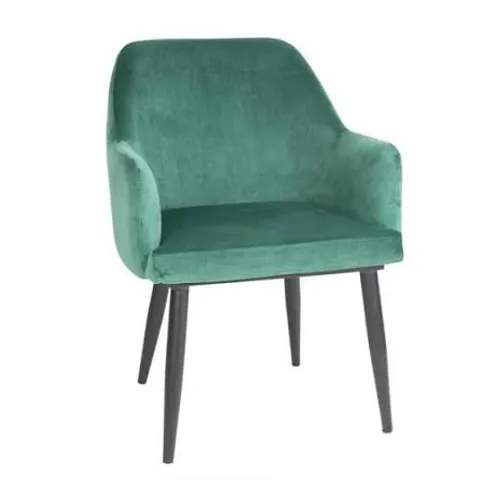 BOXED BOLERO LIA VELVET SET OF 2 CHAIRS β DARK GREEN (1 BOX)