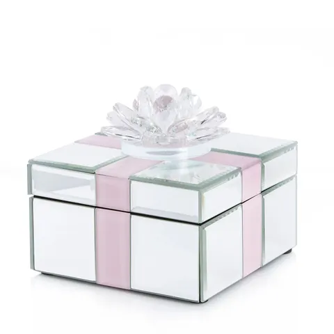 JM BY JULIEN MACDONALD LOTUS FLOWER PRESENT TRINKET BOX