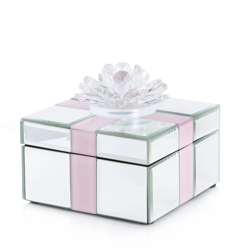 JM BY JULIEN MACDONALD LOTUS FLOWER PRESENT TRINKET BOX
