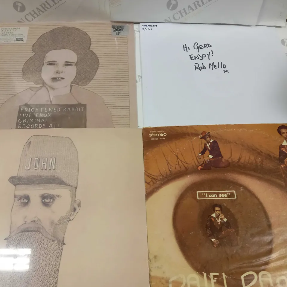 LOT OF 10 ASSORTED VINYL RECORDS TO INCLUDE RALFI PAGAN, OWL JOHN AND ICE CUBE