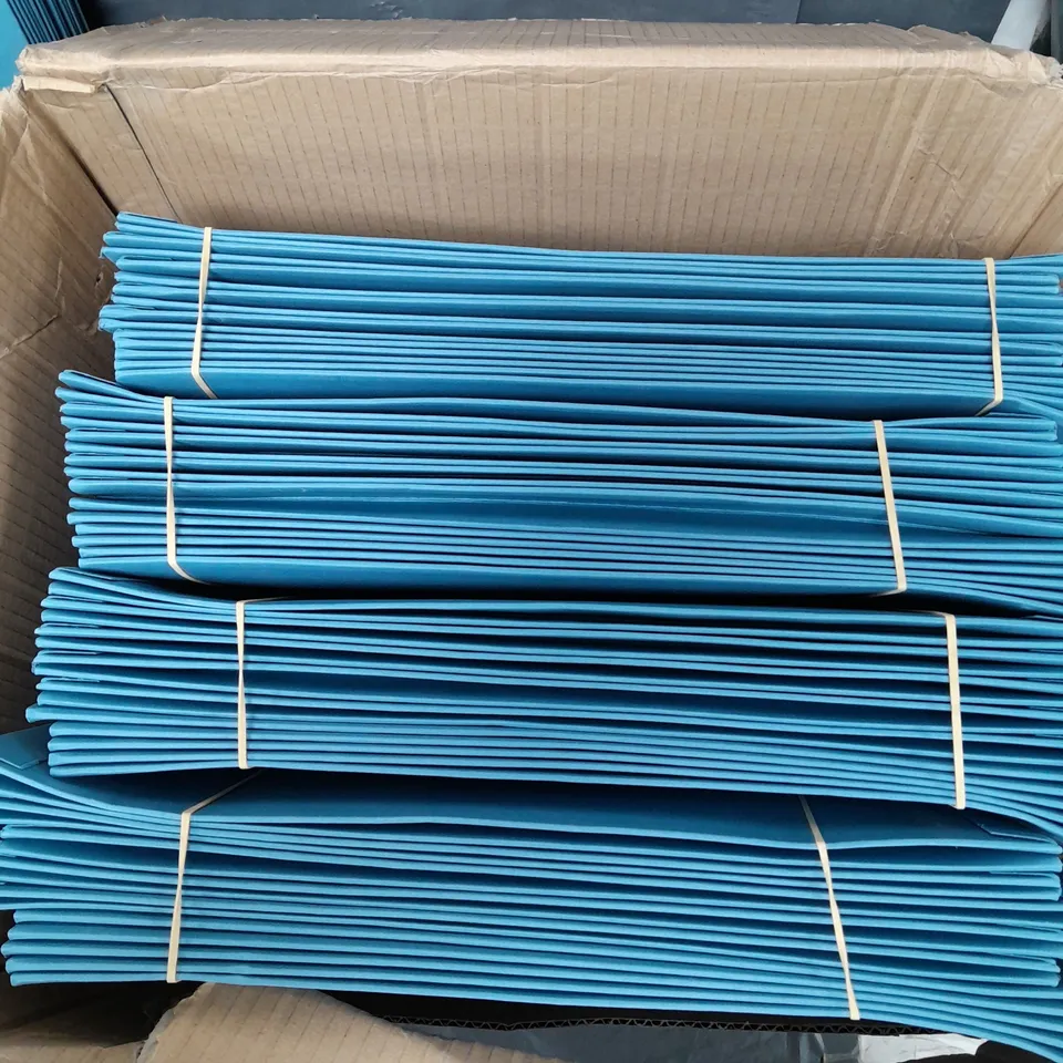 APPROXIMATELY 60 PAPER DOCUMENT HOLDERS 