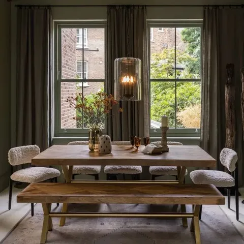 BOXED REEVES DINING TABLE - LARGE