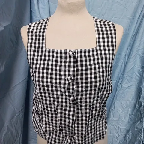 NOBODYS CHILD SAMMIE BUTTON FRONT TANK – SIZE 12