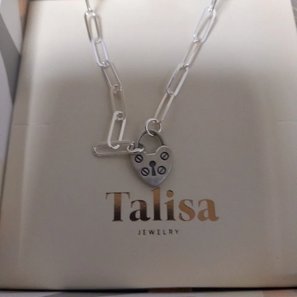 BOXED TALISA LOCK NECKLACE