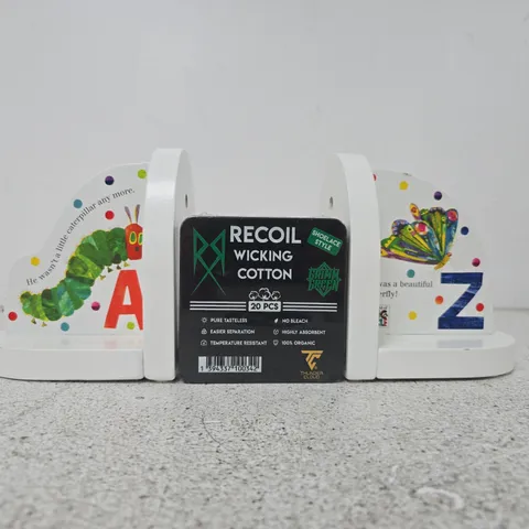 APPROXIMATELY 10 ASSORTED HOUSEHOLD ITEMS TO INCLUDE RECOIL WICKING COTTON, ETC