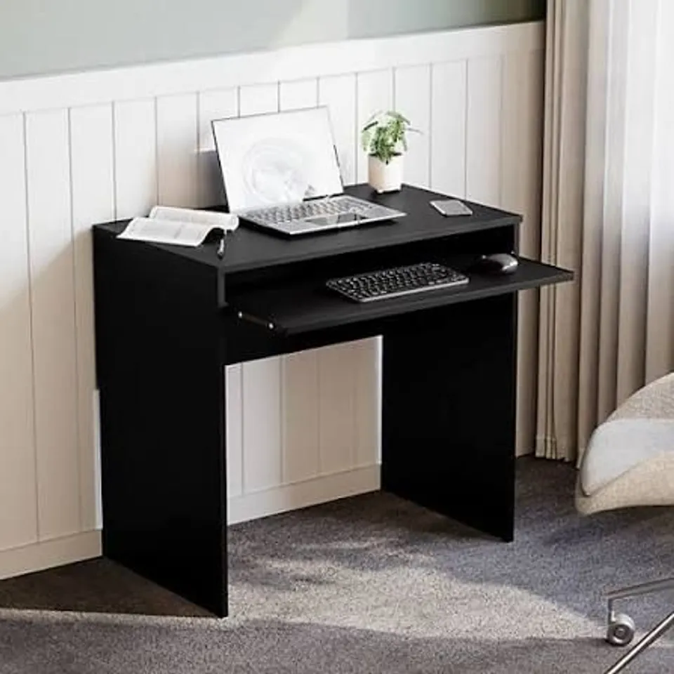 BOXED VIDA DESIGNS HUBY COMPUTER DESK - BLACK