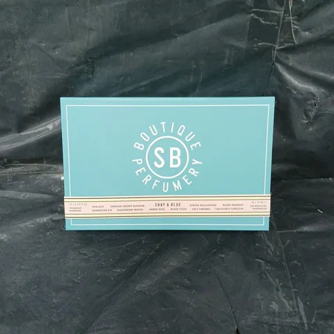 BOXED BOUTIQUE PERFUMERY SHAY & BLUE FRAGRANCE COLLECTION 