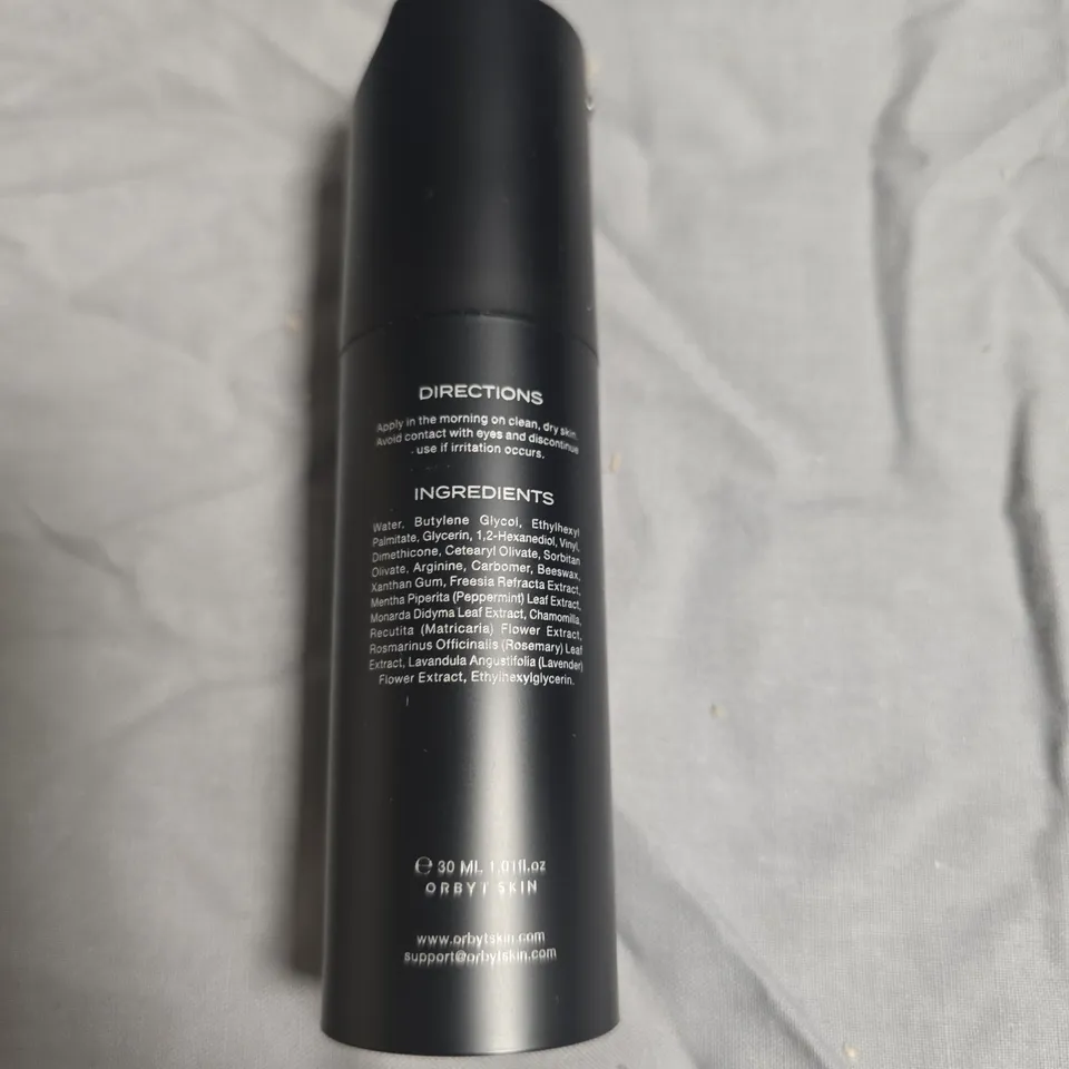 APPROXIMATELY 80 ORBYT URBAN SHIELD MOISTURISER – 30 ML, BLACK BOTTLE