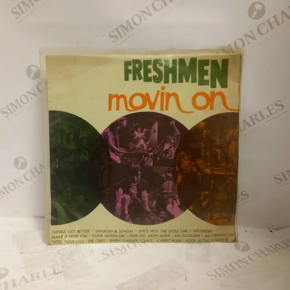 THE FRESHMEN MOVIN' ON VINYL