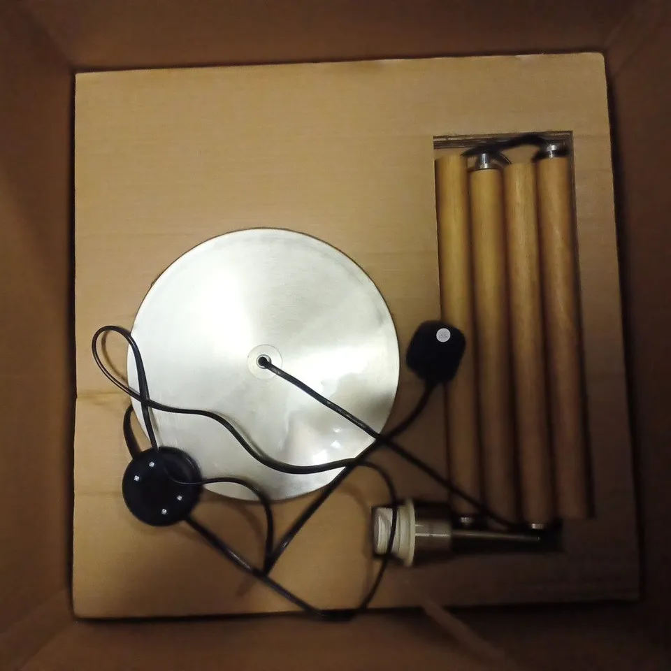 JOHN LEWIS PARAWOOD FLOOR LAMP 