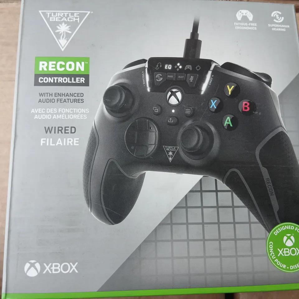 TURTLE BEACH RECON CONTROLLER FOR XBOX – WIRED GAMEPAD (BOXED)