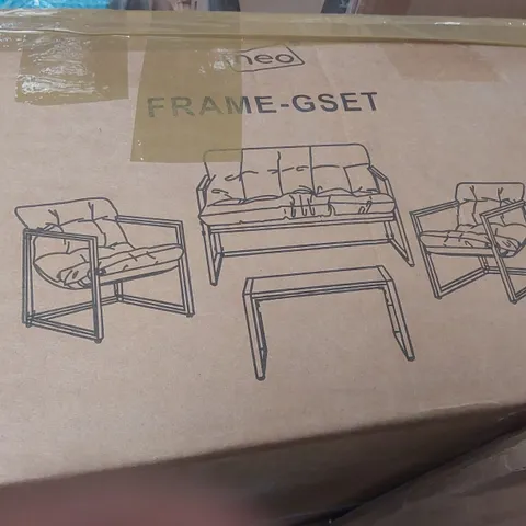 BOXED NEO GARDEN FURNITURE SET - GREEN
