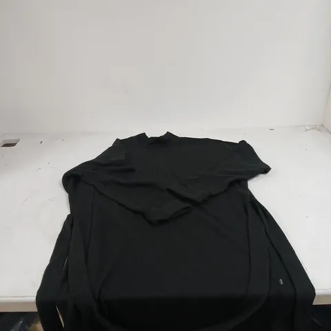 NOISY MAY LONG SLEEVE BLACK JUMPER TOP SIZE 50