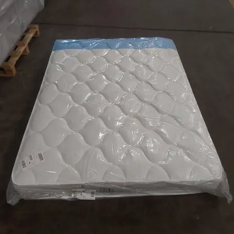 QUALITY BAGGED DOUBLE 135cm AIRSPRUNG MEMORY FOAM COMFORT MATTRESS