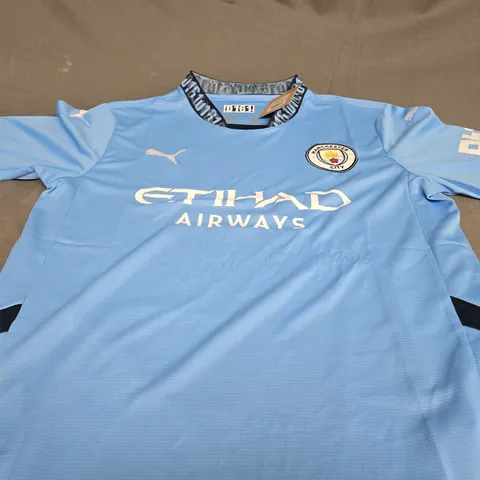 PUMA MANCHESTER CITY FOOTBALL SHIRT - UK MEDIUM