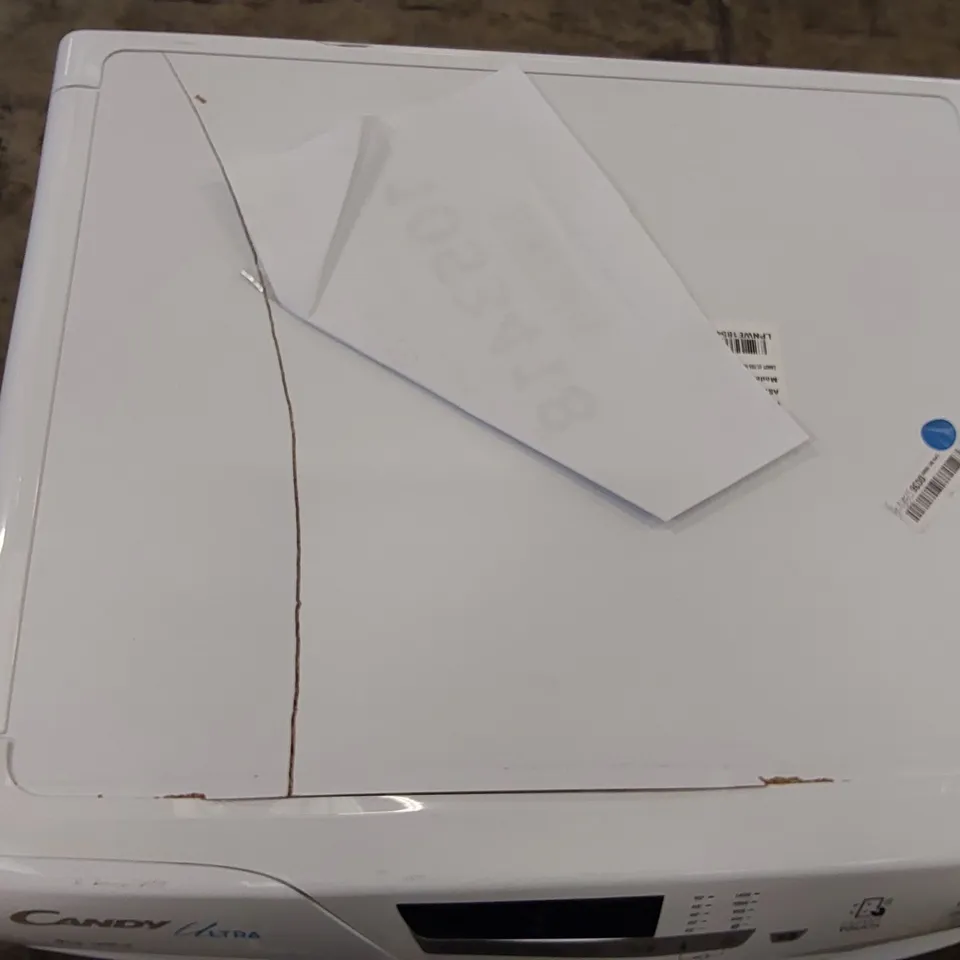 CANDY ULTRA HCU1492DE FREESTANDING WASHING MACHINE, 9KG LOAD, 1400 RPM, ANDROID APP ENABLED, ECO CYCLES, WATER&ENERGY AUTO SENSING, WHITE [ENERGY CLASS D]