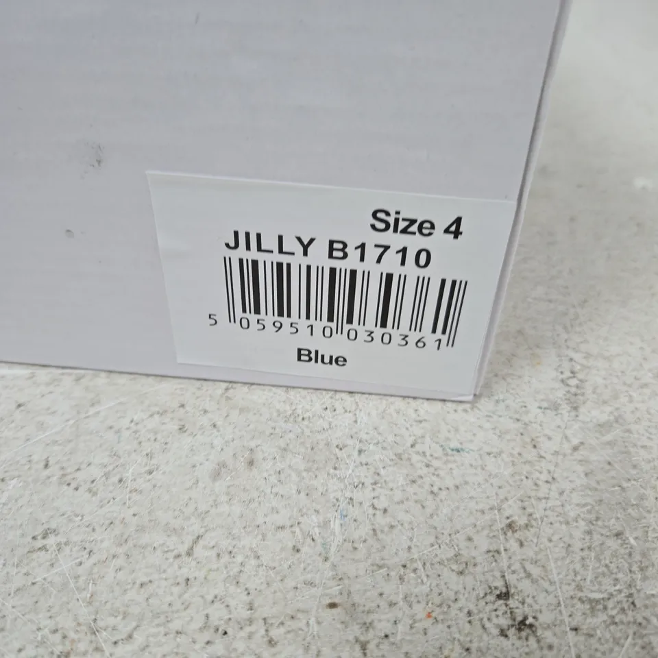 DR KELLER JILL B1710 WOMEN'S SHOES - BLUE, UK 4