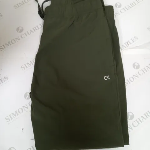 CALVIN KLEIN KHAKI TROUSERS SIZE L 