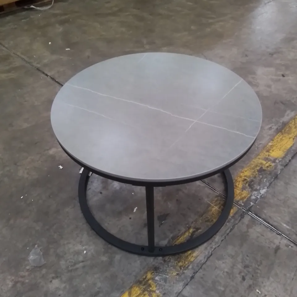 MARBLE ROUND COFFEE TABLE 