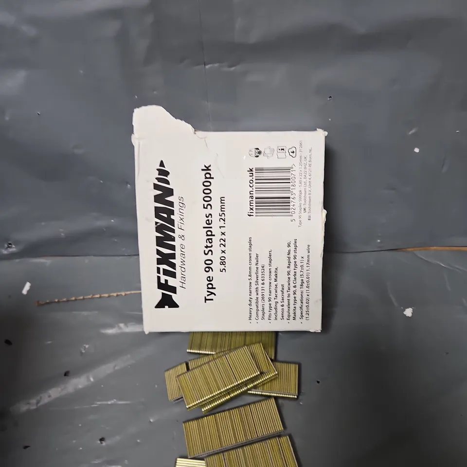 FIXMAN TYPE 90 STAPLES