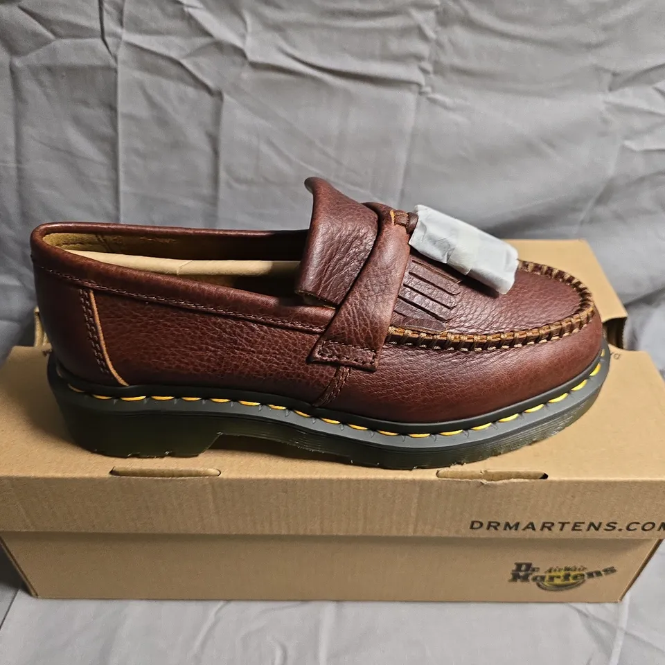 BOXED PAIR OF DR.MARTENS ADRIANYS LOAFERS - UK SIZE 4