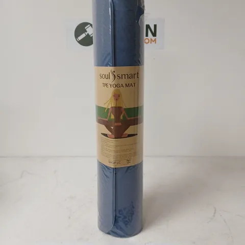 SOULSMART TPE YOGA MAT – BLUE