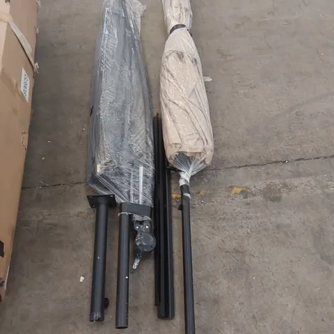 2 X ASSORTED GARDEN PARASOLS