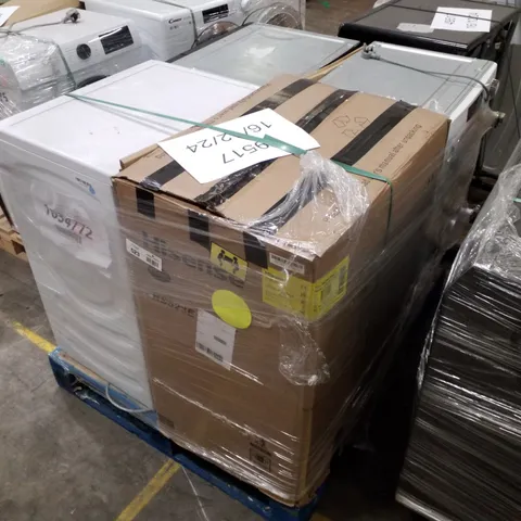 PALLET OF APPROXIMATELY 4 UNPROCESSED RAW RETURN WHITE GOODS TO INCLUDE;