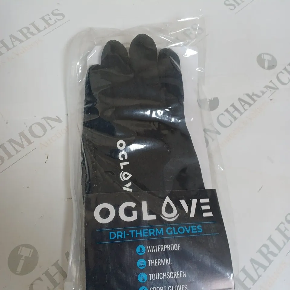 OGLOVE WATERPROOF THERMAL SPORTS GLOVES - MEDIUM