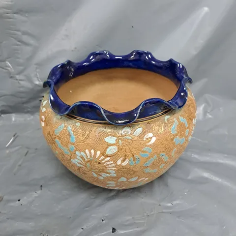 DESIGNER PAINTED DECORATIVE BOWL 