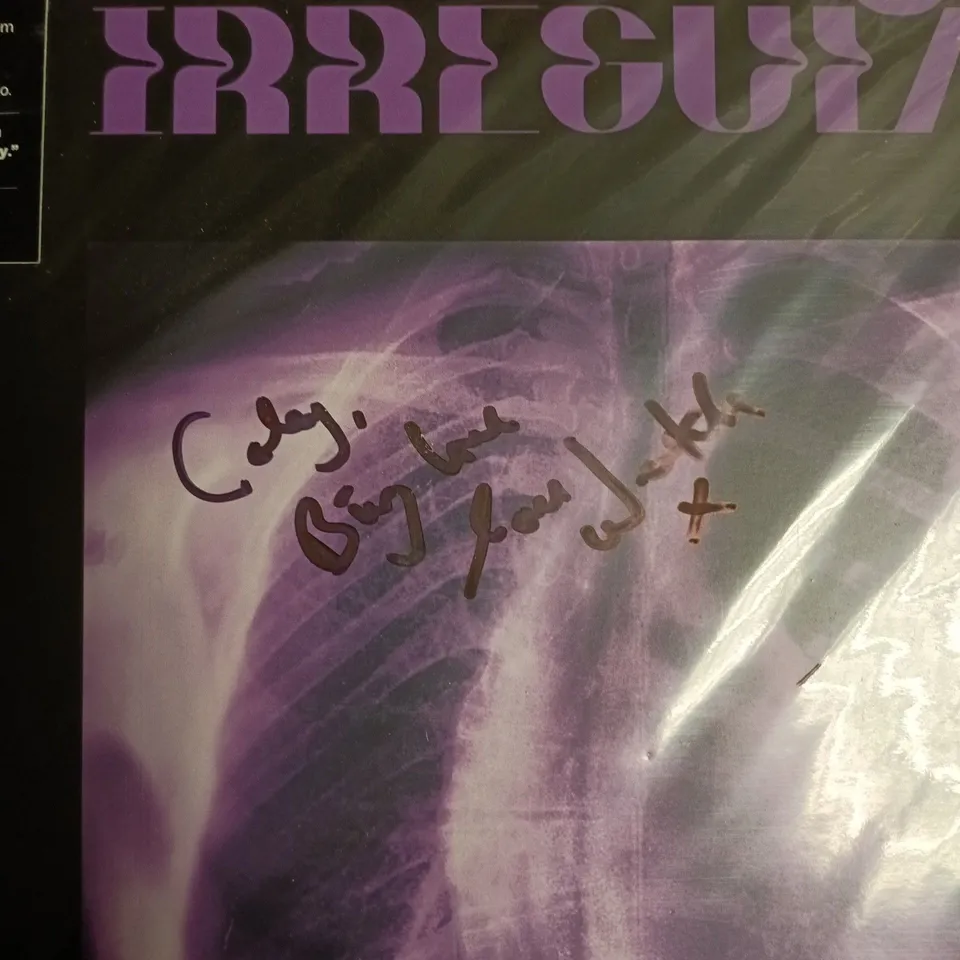 WERKHA UNSUNG IRREGULAR SIGNED VINYL