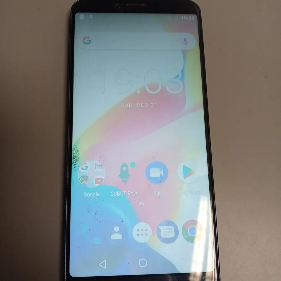 CUBOT X18 PLUS PHONE IN BLUE 