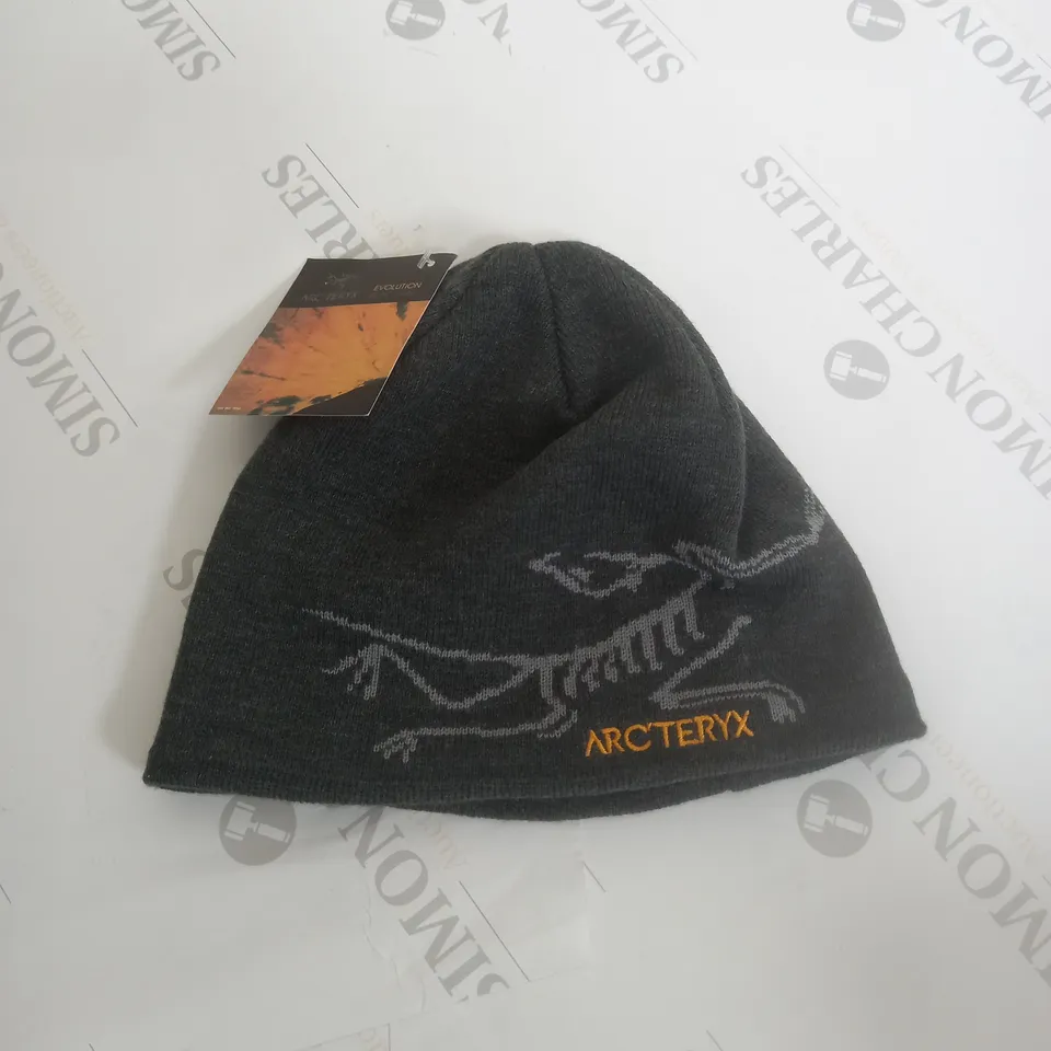 ARCTERYX GREY LOGO BEANIE 