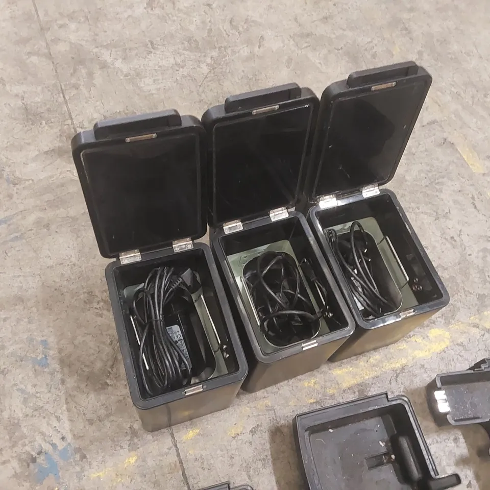 3x FRANKE COOL BOXES AND ASSORTED COFFEE MACHINE PARTS