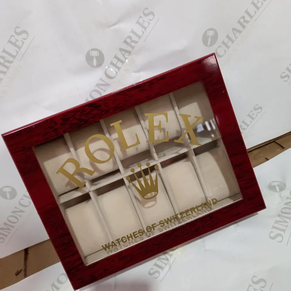 ROLEX BOX FOR LUXURY WATCHES 