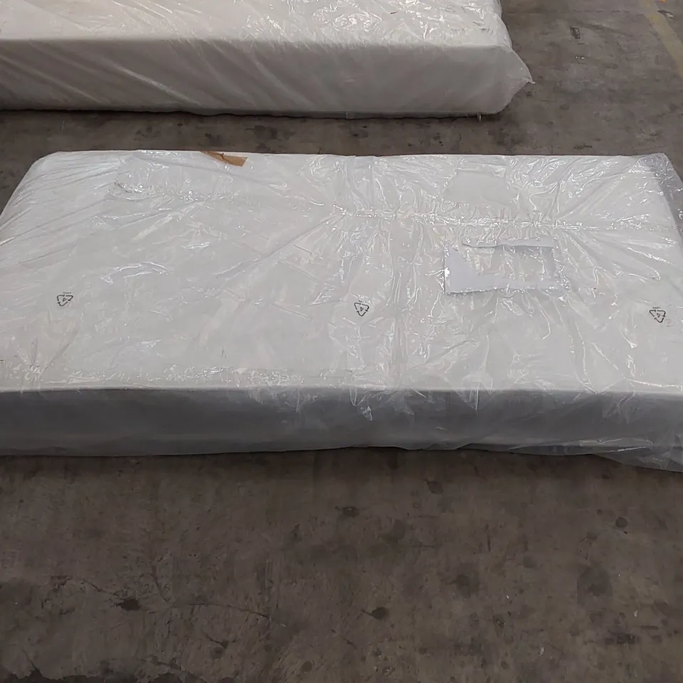 QUALITY BAGGED HYBRID MEMORY NATURAL OPEN COIL SINGLE MATTRESS 