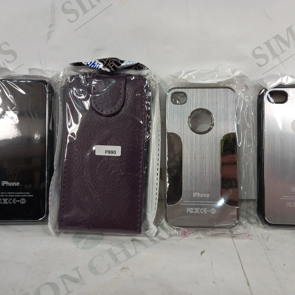 BOX OF APPROXIMATELY 50 ASSORTED PHONE CASES, COVERS, AND BACKS FOR VARIOUS MAKES AND MODELS