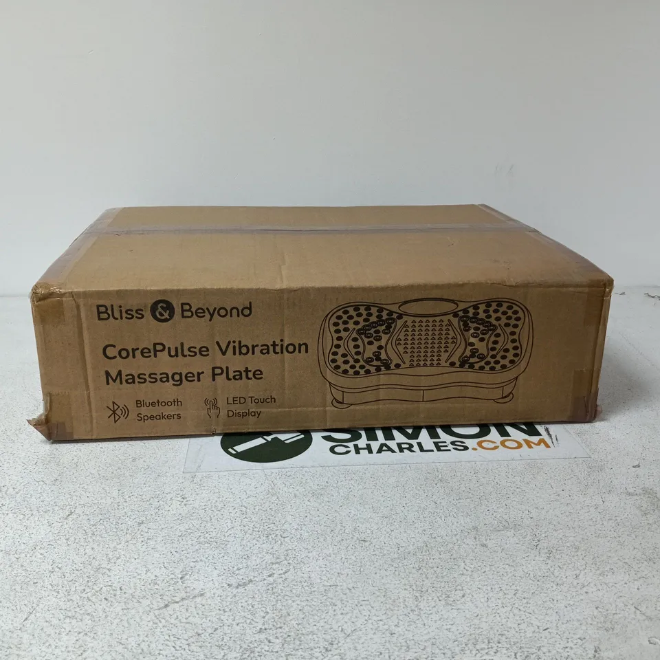 BLISS AND BEYOND COREPULSE VIBRATION MASSAGER PLATE