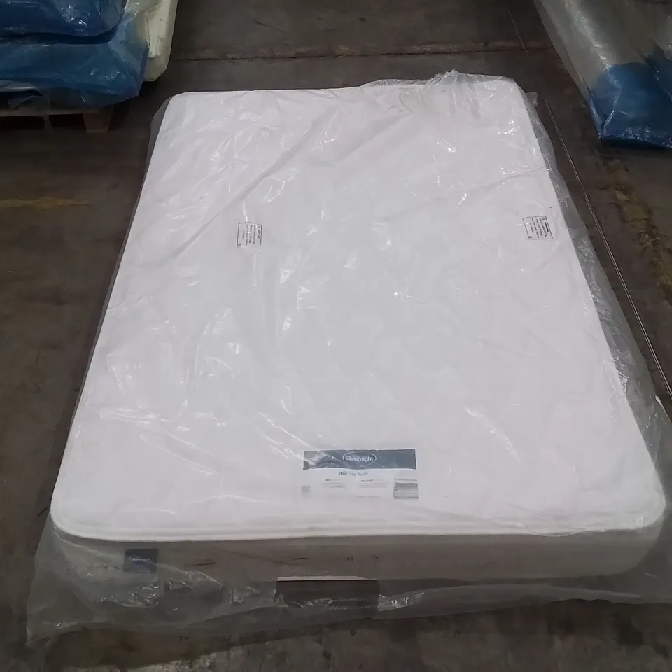 QUALITY BAGGED 4'6" DOUBLE SILENTNIGHT MIRACOIL SPRUNG PIPPA ULTIMATE PILLOWTOP FIRM MATTRESS RRP £429